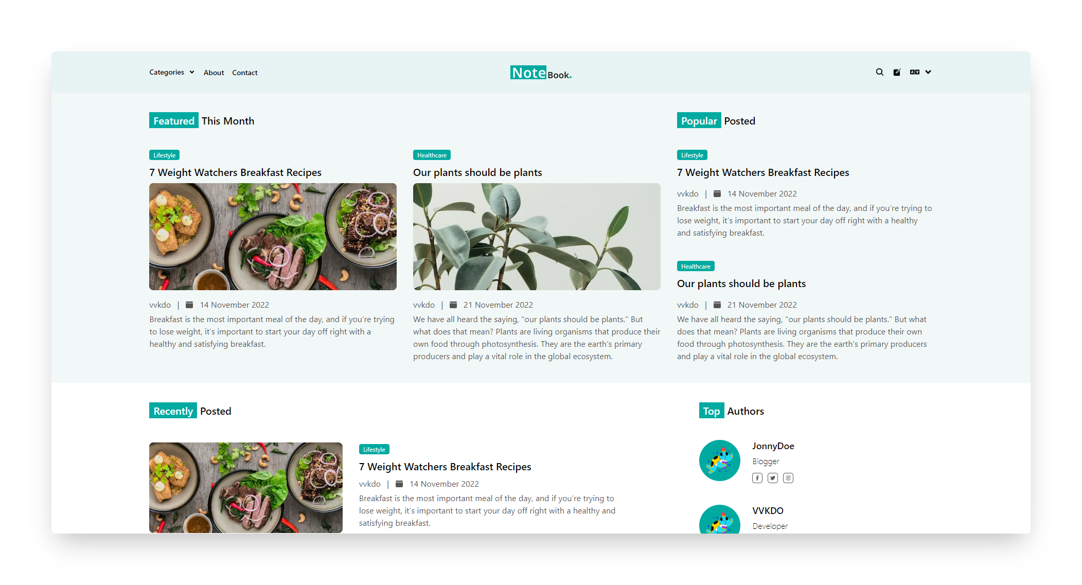 NoteBook Blog Banner